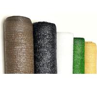 Mugar- Malla de Sombreo 90g/m2-85-90% de Ocultación- Lonas para Sombra y separación parcelas (Verde, 3x50m)