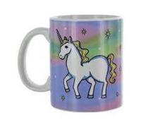 Mugs unicorn vestido, cerámica, multi, 8 x 12 x 10 cm