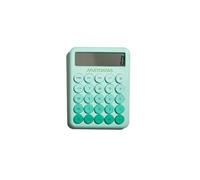 Muitomas, calculadora portátil con Pantalla Grande de 12 dígitos, Funciona con batería AAA, Color Verde Salvia