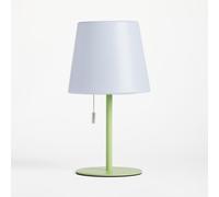 Muitomas Dream Lamp de mesa, lámpara LED con base de aluminio, encendido con cordón, intensidad regulable y carga USB-C, diseño moderno, color verde