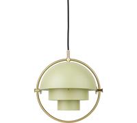 GUBI Lámpara de techo Multi-Lite small Brass-desert sage