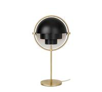 GUBI Lámpara de mesa Multi-Lite latón-negro