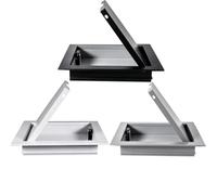 Multifuncional Integrado, Cubierta De Puerta De Inspección, Puerta De | Se Adapta A Cualquier Estilo, Formación De Una Sola Pieza,Perfectamente Discreto,Apertura Magnética(Gray,15x15cm)