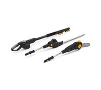 Alpina Multiherramienta AMT 20 Li Kit – podadora 20 cm cortasetos 45'5 cm, 20V, con batería y cargador