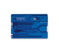 Multiherramienta Victorinox Swisscard, sapphire skinblist