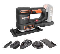 WORX Lijadora 5 en 1 Sandeck 20v Máx. | PowerShare | WX820.9 | Sin batería ni cargador | 5 funciones con cambio fácil | Velocidad variable | Diseño ergonómico | Hyperlock y Micro filtro DustStop