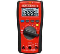 Multímetro digital BENNI MM6-2, medición TRMS, 1000 VAC/VDC, categoría CAT IV, modelo 044087