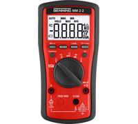 Multímetro digital Benning TRMS, 1000V, 10A AC/DC, con funciones de retención (HOLD), máximo/mínimo/promedio (MAX/MIN/AVG), categoría III 600V, incluye accesorios, 1 unidad.