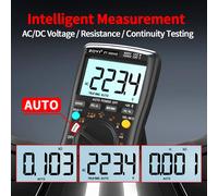 Multímetro Digital Bluetooth ZOYI ZT-300AB True RMS, Probador Automático de Voltaje, Corriente y Resistencia ZT-300AB package