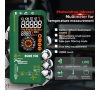 Multímetro Digital BSIDE V30, probador de temperatura infrarrojo inteligente de 20000 recuentos, T-RMS de 1500V CC, voltaje CA, recargable, Multiteter DMM V30