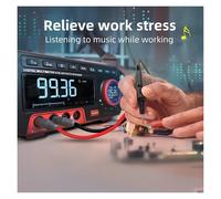 Multímetro Digital de Escritorio con Voz ZT-5566SE, 19999 Lecturas, Rango Automático, Pantalla LCD Dual, Medidor de CA/CC, True RMS, con APP e-Bull ZT-5566SE