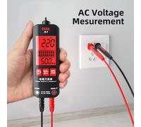 Multímetro Digital Inteligente BSIDE A1, Probador Eléctrico de Bolsillo, 3 Tipos de Pantalla, Rango Automático, Detector de Voltaje sin Contacto A1X withBAG
