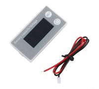 Multímetro Digital para compacto 62x34mm Medidor Voltaje DC10-100V Tester Electricista Portátil Pantalla LCD Bajo Consumo Uso Doméstico
