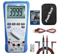 Multímetro digital "PeakTech® P 2015 A" True RMS ~ 4.000 cuentas ~ 1000V AC/DC ~ 10A AC/DC ~ Auto-Range