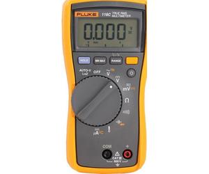Multímetro digital portátil Fluke 116, categoría CAT III, 600 V. Pantalla (lecturas): 6000