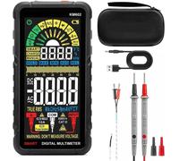 Multímetro digital Pro 602 - Recargable - Medidor de voltaje - AC/DC - Modo inteligente - Función True-RMS