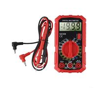 Multímetro digital, probador eléctrico SZ308 Pantalla LCD profesional autorizada para pruebas de resistencia de corriente de voltaje (SZ308 R-B15+bolsa)