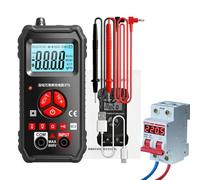 Multímetro Digital Probador Tester de Corriente Digital Inteligente con | Multímetro Alta Precisión Para Hogar Exterior Industria Trabajo De Campo Taller Automoción Electricistas