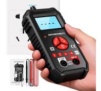 Multímetro Digital Probador Tester de Corriente Digital Inteligente con | Multímetro Inteligente para Hogar Industria Exterior Trabajo de Campo Taller Automoción Electricista