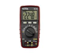Multímetro Digital Testboy 318 para Sistemas Fotovoltaicos (Medidas: tensión CC hasta 1500 V, tensión CA hasta 1000 V, con linterna LED y display de 40 mm)