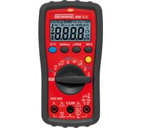 Multímetro digital TRMS BENNI MM5-2, con rangos de medición de microamperios (µA), modelo 044071