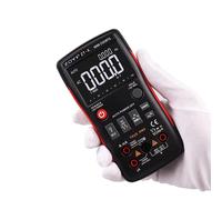 Multímetro digital ZOYI ZTX T-RMS con rango automático, voltímetro, amperímetro, medidor de capacitancia, ohmímetro, probador NCV, herramienta profesional para reparación de automóviles Rojo