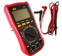 Multímetro Tester Digital Profesional Volt Amperio Faradio Puntas YI-58L