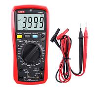 Multímetro UNI-T UT890D+ True RMS Voltímetro Amperímetro Ohmímetro Medidor AC/DC Corriente Voltage Resistencia Frecuencia Continuidad Capacitancia Diodo (Distinguir entre Cable Fase y Neutro)