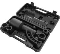 Multiplicador de par, juego de llaves multiplicadoras de par de alta resistencia, llave multiplicadora de par para tuercas de 1 pulgada, relación 1:64, 6800 N.m, extractor de tuercas con 4 vasos y est