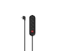 Hama Power Strip 3-FOLD Switch Wall Mounting 3 M Black