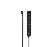 Hama Power Strip 6-FOLD Switch 3 M Black