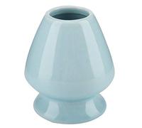 Mumusuki 1Pc Batidor Soporte Matcha Batidor Soporte Soporte de cerámica para bambú Matcha Chasen para Accesorios de Juego de té(Azul)