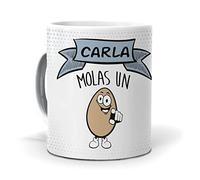 mundohuevo Taza Carla molas un Huevo. Cerámica AAA - 350 ml.