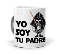 mundohuevo. Taza con Frase “Yo Soy tu Padre”. | Regalo Original| Capacidad de 350 m| Regalo para Fans de Star Wars.| Taza de cerámica AAA | Película| Ciencia Ficción. | Regalos para Amigos.