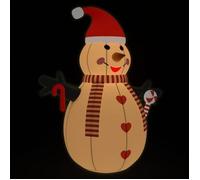Muñeco De Nieve Inflable Con Led 460 Cm Vidaxl