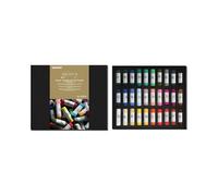 Mungyo MPHM-30 - Gallery Artists' Handmade Soft Pastels, set de 30 crayones pastel enrollados a mano de calidad artística, textura suave