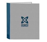 MUNICH STREET - Carpeta Folio 4 Anillas, Ideal para Niños de Diferentes Edades, Cómoda y Versátil, Calidad y Resistencia, 27x6x33 cm