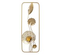 Mural decorativo de pared de metal 31,1x89,5x7,0