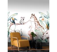 Mural papel liso lavable infantil dreams 253313 multicolor 250 x 300 cm rasch
