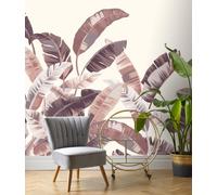 Mural papel liso limpieza con paño húmedo naturaleza etnic palmeras 485936 multicolor 400 x 300 cm rasch