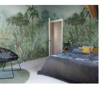 Mural papel liso limpieza con paño húmedo naturaleza etnic palmeras 486049 multicolor 400 x 300 cm rasch