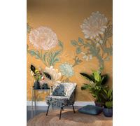 Mural papel liso limpieza con paño húmedo naturaleza new garden flores 200 x 300 cm rasch