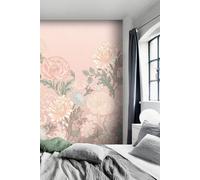 Mural papel liso limpieza con paño húmedo naturaleza new garden flores 200 x 300 cm rasch