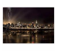 murando Fotomurales New York 300x210cm XXL Papel pintado tejido no tejido
