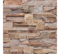 Muriva Grande Pizarra Papel Natural (J274-08) J27408 con Textura Piedra Ladrillo