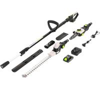 Murray Cortasetos & Motosierra Telescópica 2-en-1 con Batería MU-Bat-MM-CSHT-Kit - 20V, 3Ah, Hoja de Corte 40 cm, Guía de Sierra 20 cm, Sistema SDS, Inclinable, Alcance 330 cm