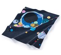 Musearta BT-VK-SC-V424416 - Toalla de Playa Unisex (algodón, 120 x 150 cm), diseño de círculos