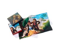 Musearta Juego de 2 Toallas Unisex con diseño de The Parasol del Artista Francisco de Goya de algodón, 40 x 60 cm, GT2-FG-TP-V433094