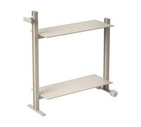 Museum Carrito de servicio Museum Trolley Beige. 74.5x77.5x24 cm