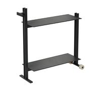 Museum Carrito de servicio Museum Trolley Negro. 74.5x77.5x24 cm
